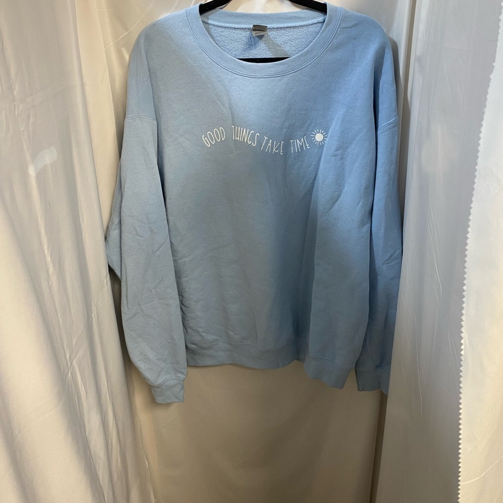 Good things take time 🌞 crewneck sweatshirt